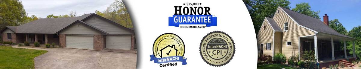 Collage of photos of homes and InterMachi certified logo