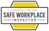 Internachi certified safe workplace logo